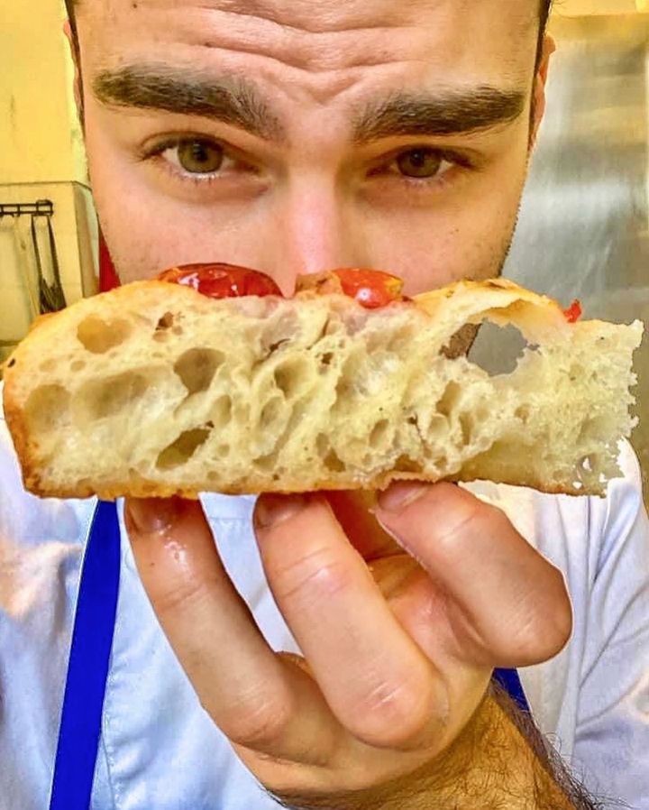 Fabio passione #lievitati ?? Un anno fa deliziavo i romagnoli con le mie #50sfumature di #focacce !? ?
