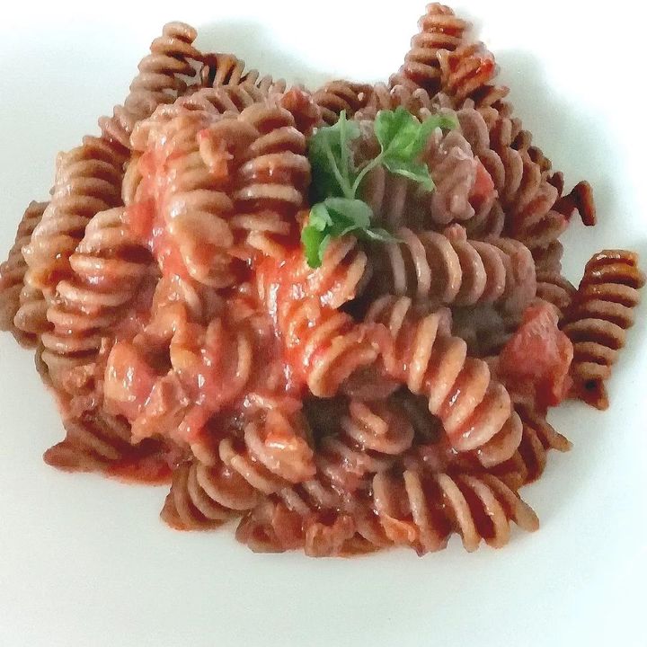 Buongiorno #igers ? Oggi vi propongo un #primopiatto davvero interessante ? #fusilli di #farinadibirra @leyfarinadibirra Conditi con #