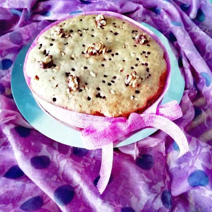 Buongiorno #igers ? Oggi vi propongo una #torta alle #noci #bio #organic @alfanofratelli e #magicqream #sparlingeffect #